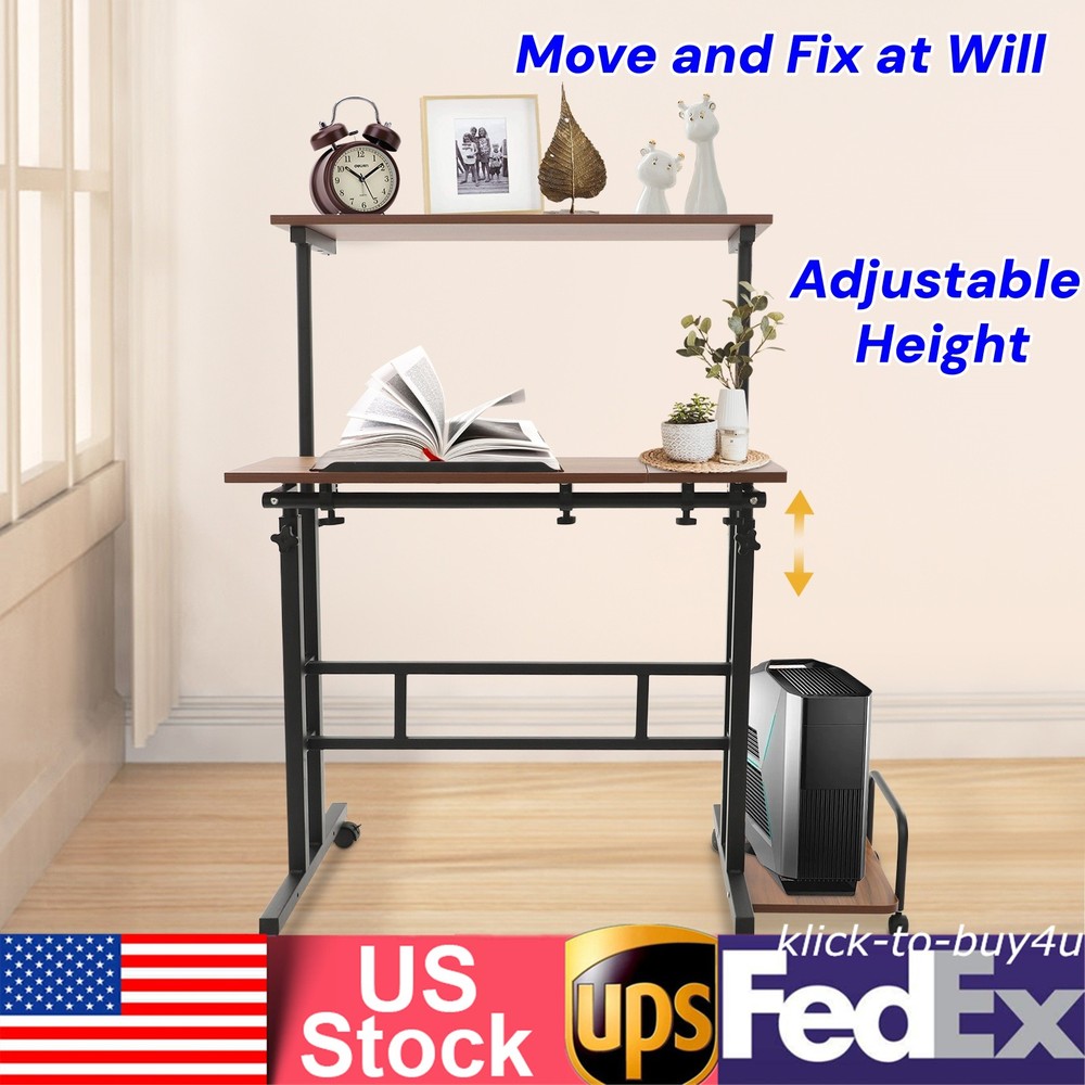 Multi Functional Foldable Desk, Modern Computer Desk, Adjustable Computer Table