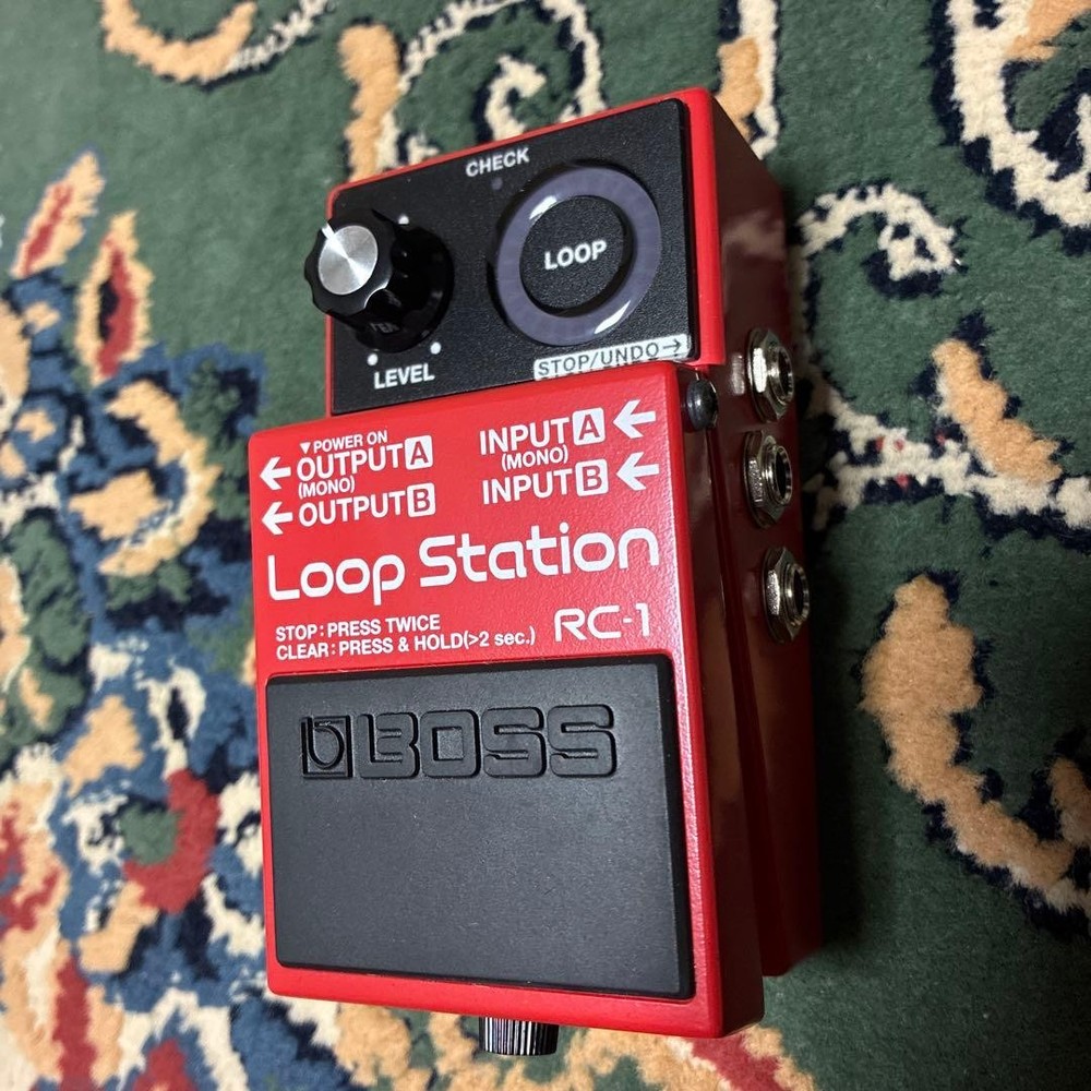 BOSS RC-1 Loop Station with Footswitch