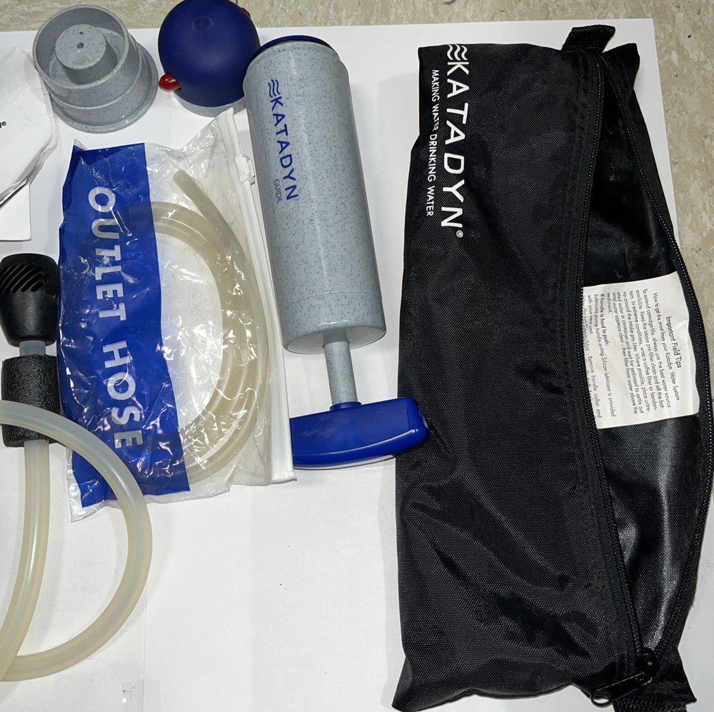 KATADYN PORTABLE WATER FILTER SYSTEM SWISS MADE-S
