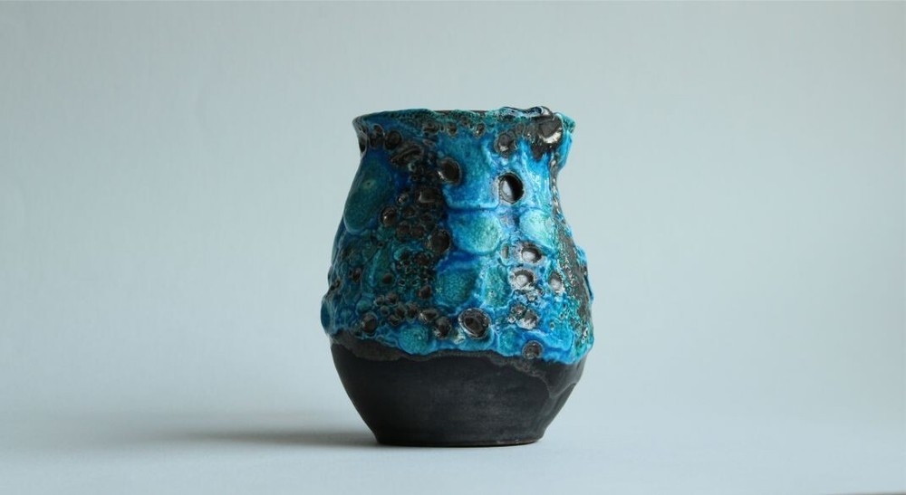 Charles Cart's ceramic sauce pot