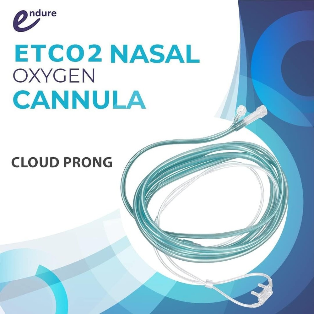 Endure ETCO2 Sampling Nasal Cannula, Pack of 5