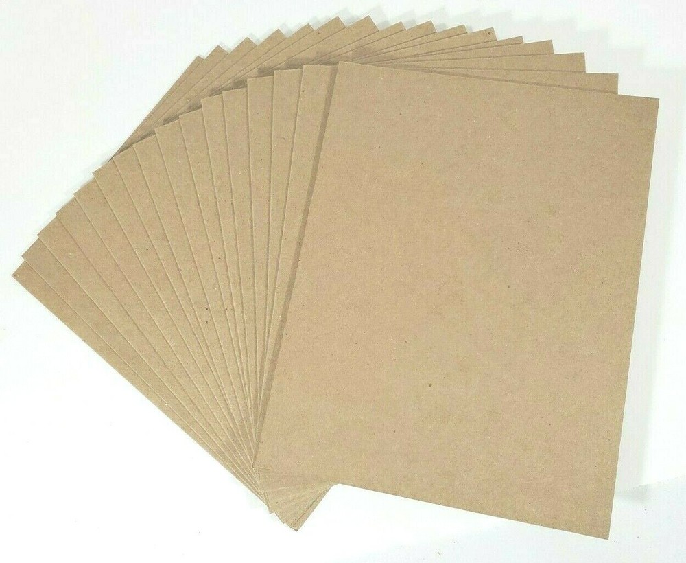 Chipboard Medium Weight 0.30 8 1/2" X 11" 100 sheets