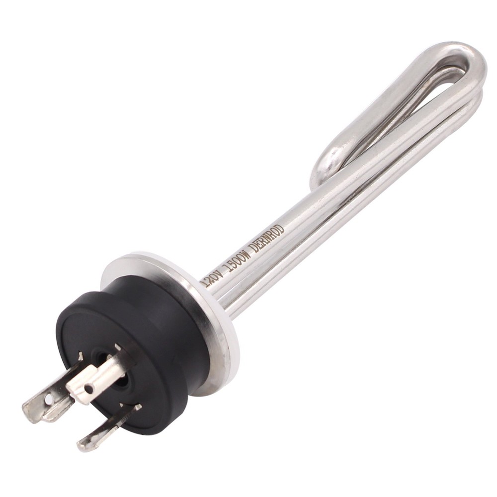 120V 1500W Tri-clamp Foldback Heating Element Stainless Steel Immersion Water...