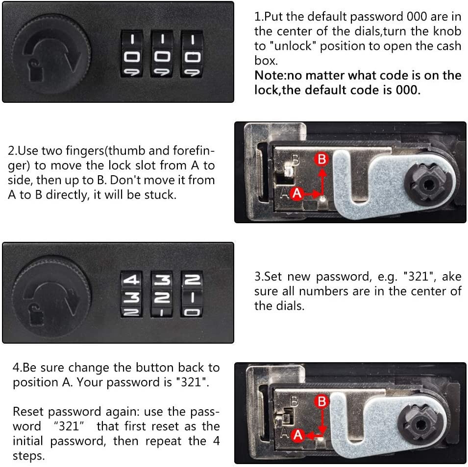 40 - 200 Key Storage Code Lock Box Wall Mount Keys Holder Safe Cabinet Organizer