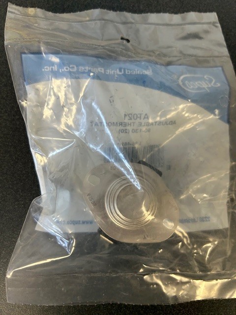 Supco AT021 Adjustable Thermostat