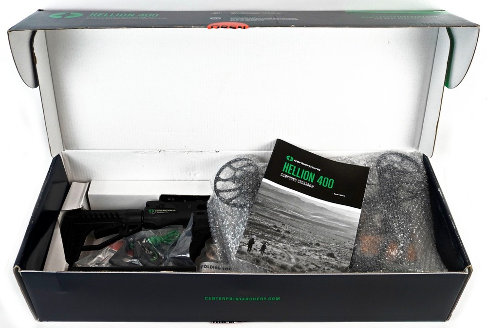 CenterPoint Hellion 400 Compound Crossbow Kit - Open Box -A