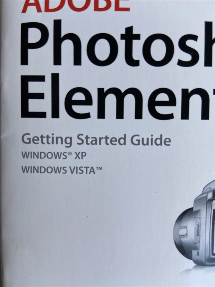 Adobe Photoshop Elements 6 w/ Instruction Guide