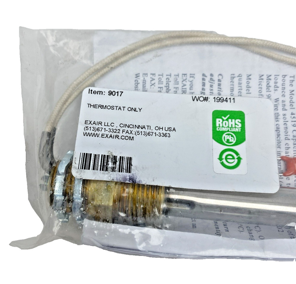 9017 Exair Thermostat, Thermoswitch Temperature Controller
