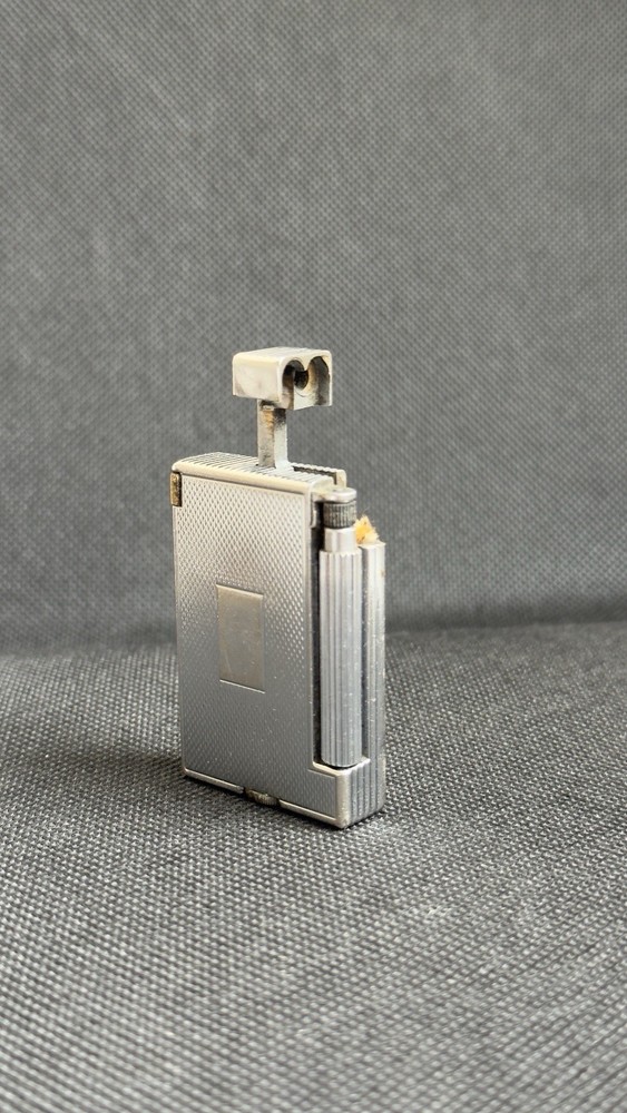 Parker Roller Beacon Dunhill 1940s Silver Engine Turned Lighter England