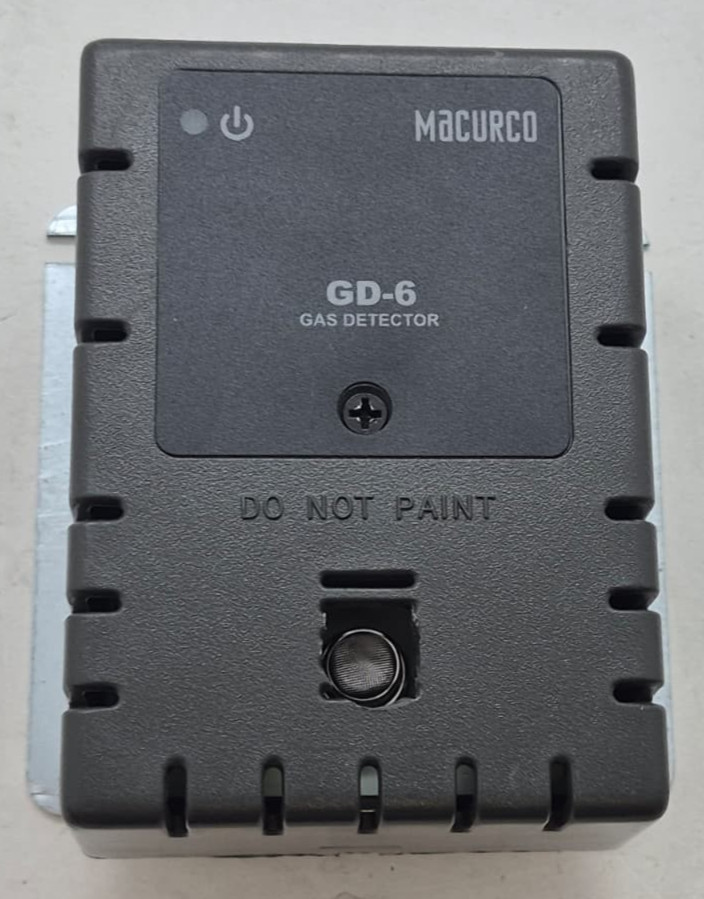 Macurco CD-6 Fixed Gas Detector W/ Mounting Plate - Gray