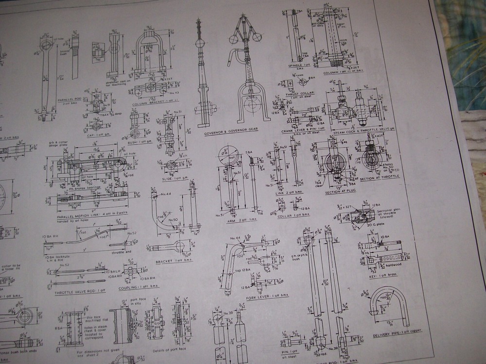 beam steam engine model plans
