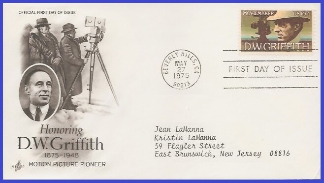 USA5 #1555 ADDR ARTCRAFT FDC   David W. Griffith
