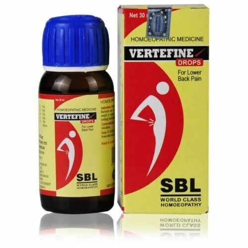 SBL Homeopathic Vertefine Drops (30ml) , Complete Homeopathic Drops