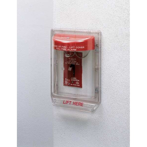 Safety Technology International Sti-1200 Pull Station Guard, Polycarbonate,