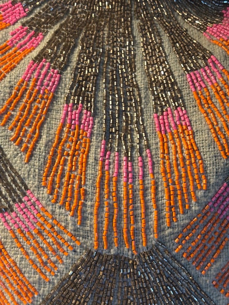 Chloe & Lex Beaded Tote Bag
