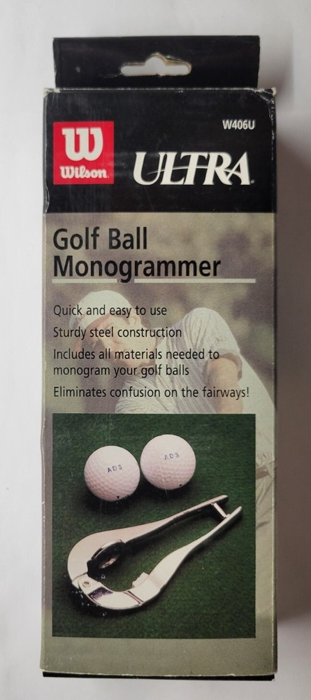 Wilson Ultra Golf Ball Monogrammer