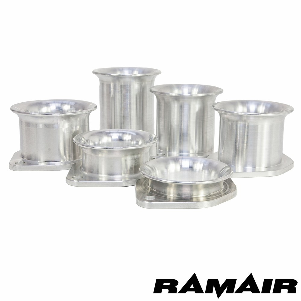 Bolt On Velocity Stack Carb Trumpet - 45mm Weber DCOE IDF 44 48 Dellorto DHLA