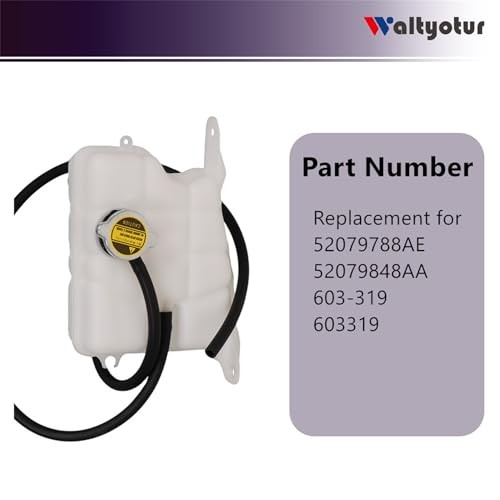 Radiator Coolant Overflow Tank Expansion Tank Replacement for 2002-2006