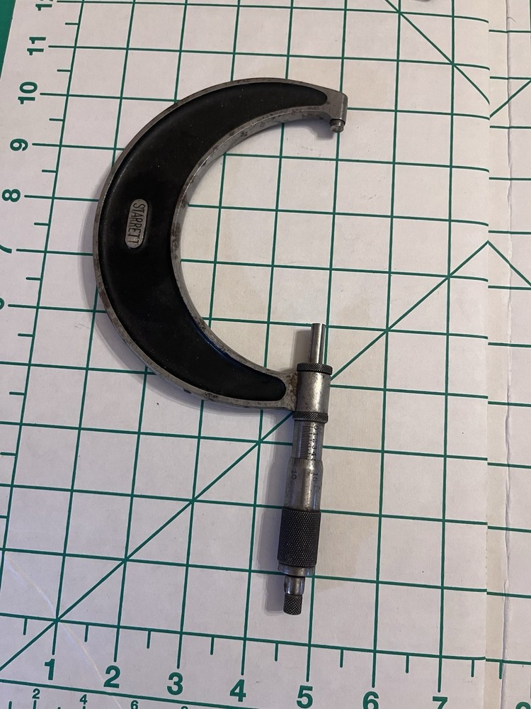 Starrett And Craftsman Outside Micrometers
