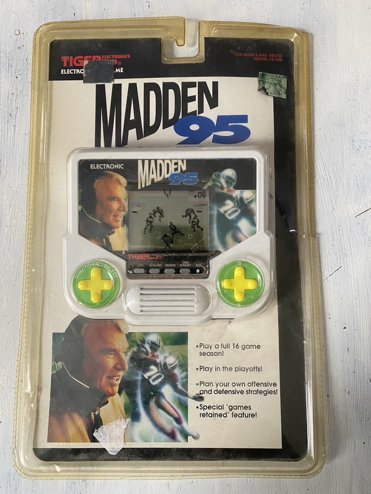 Tiger Electronics Madden 95 Handheld Game Vintage ****(Read Description)****NOS