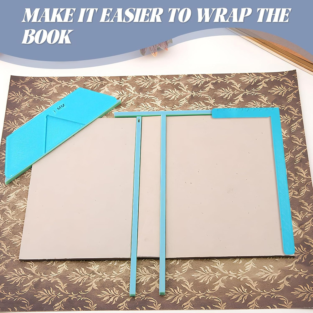 5 Pack Bookbinding Easy Scrapbooking Tools, Durable Starter Binding Kits with T