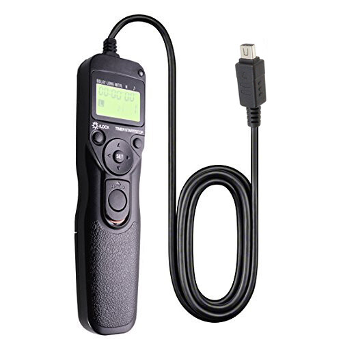 LCD Timer Shutter Release Remote Control Cord for Olympus E-M5 E-M1 E-M10 PEN-F