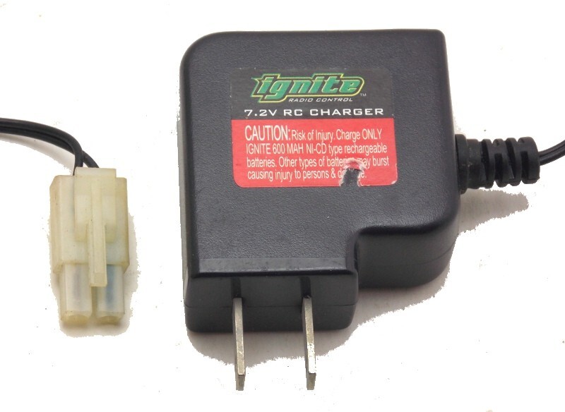 Ignite Rapid Control 7.2V RC Charger Model B105-090025-BdU Used