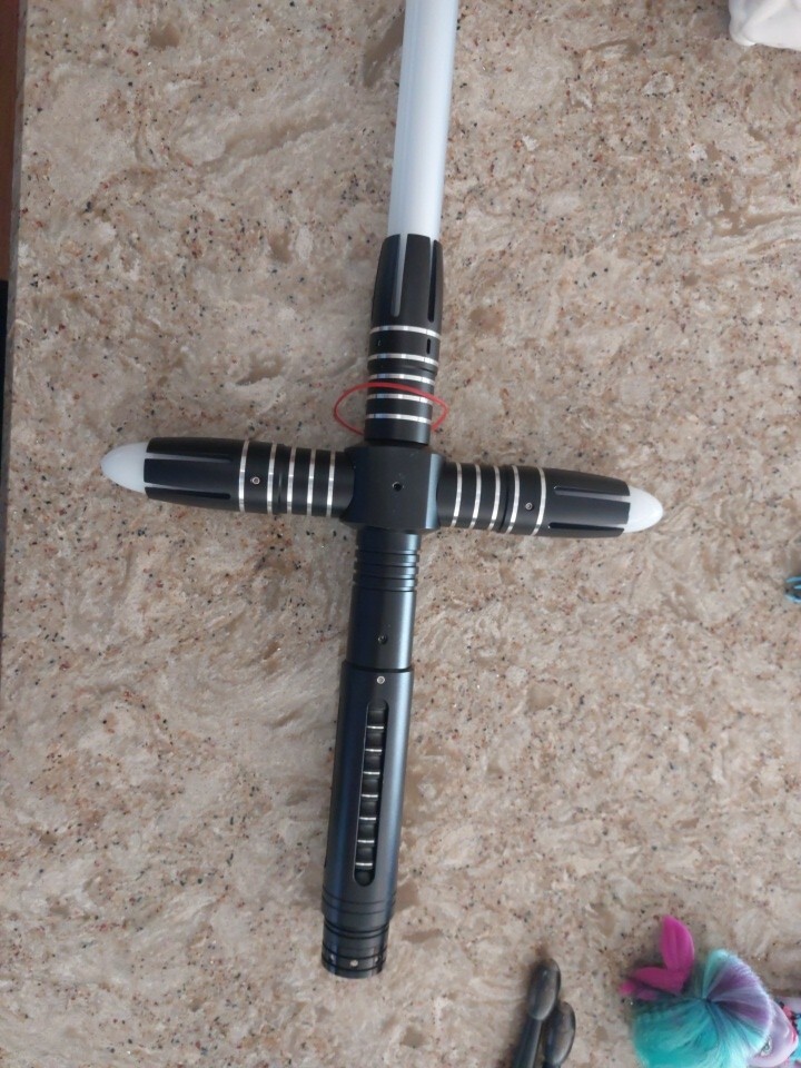 Darkwolf Lightsaber Cosplay Laser Sword Kylo Ren