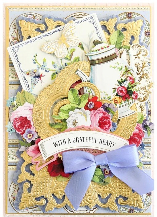 Anna Griffin Rococo Frame 3D Dies, 4 pcs, NEW, 800188 Medallion