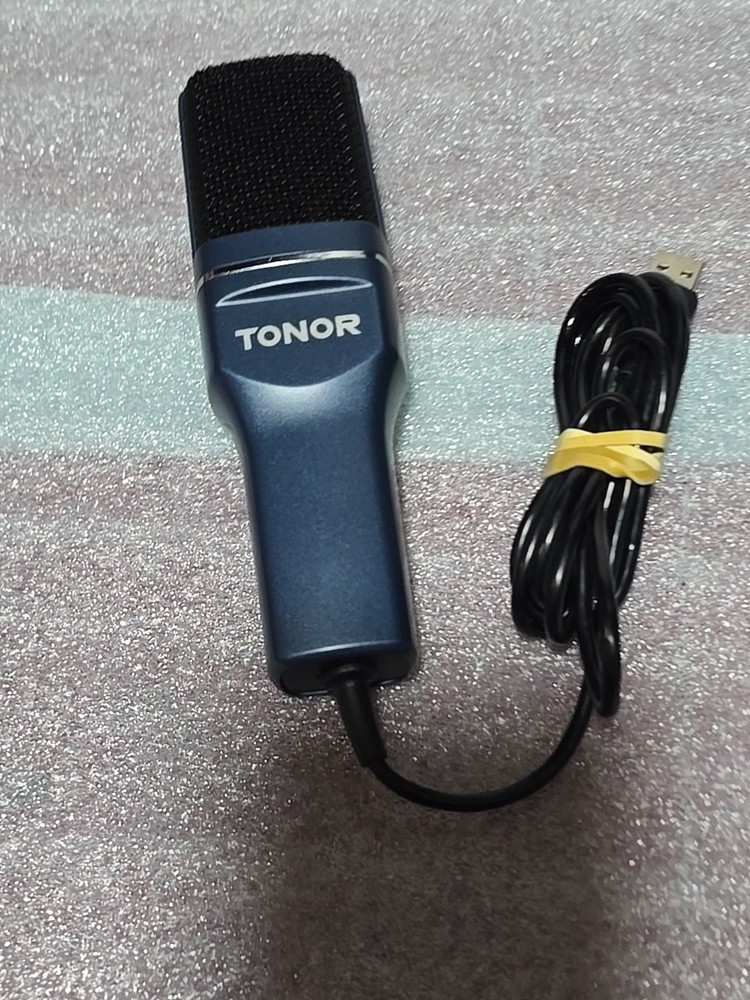 Tonor Condenser USB Microphone Black Blue