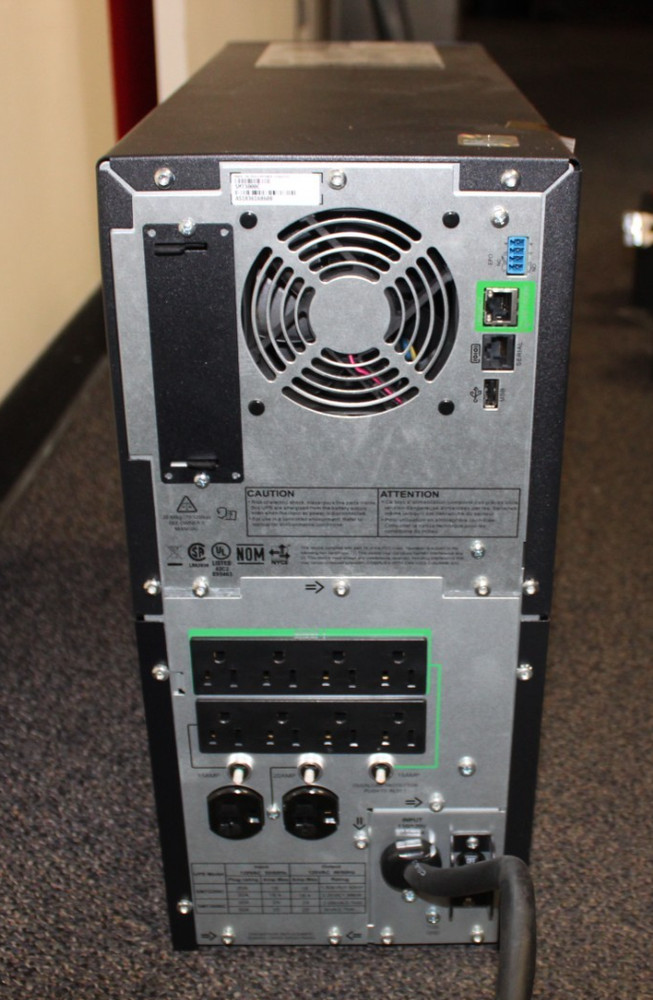 New APC Smart-UPS SMT3000C 3000VA Line-Interactive Tower UPS NO Batteries