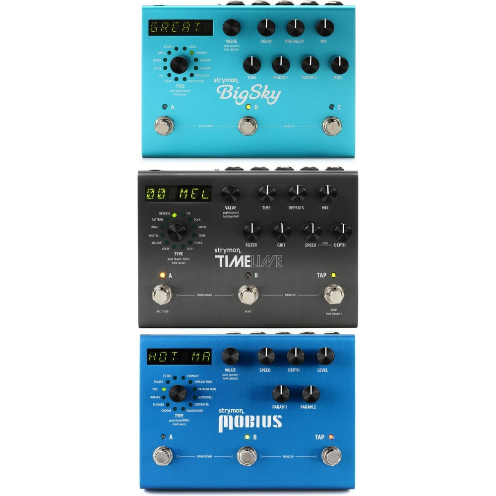 Strymon Big 3 Pedal Bundle