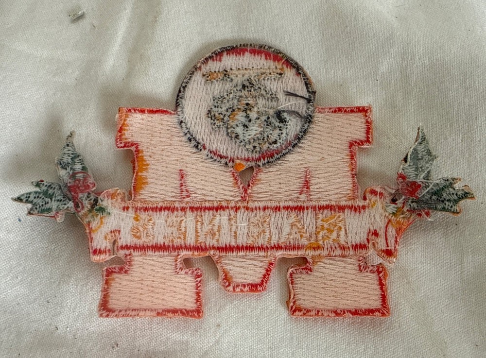 USMC U.S. Marines Hat Patch w/Eagle Globe & Anchor Rare