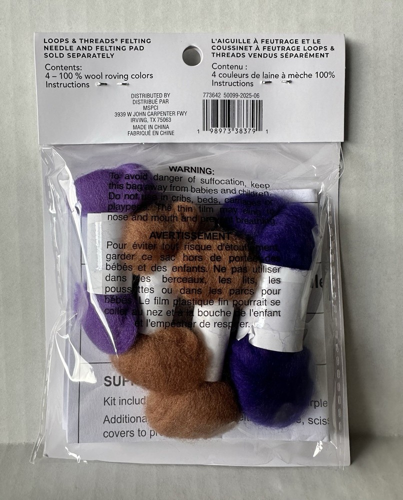 Succulent Felting Kit by Loops & Threads®