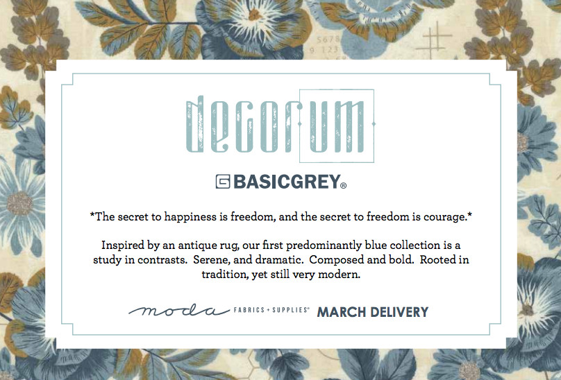 Decorum Moda Basic Grey Moda Charm Pack