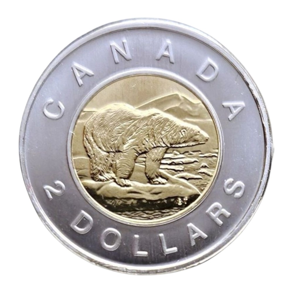 Canada 2004 Regular Specimen Toonie!!