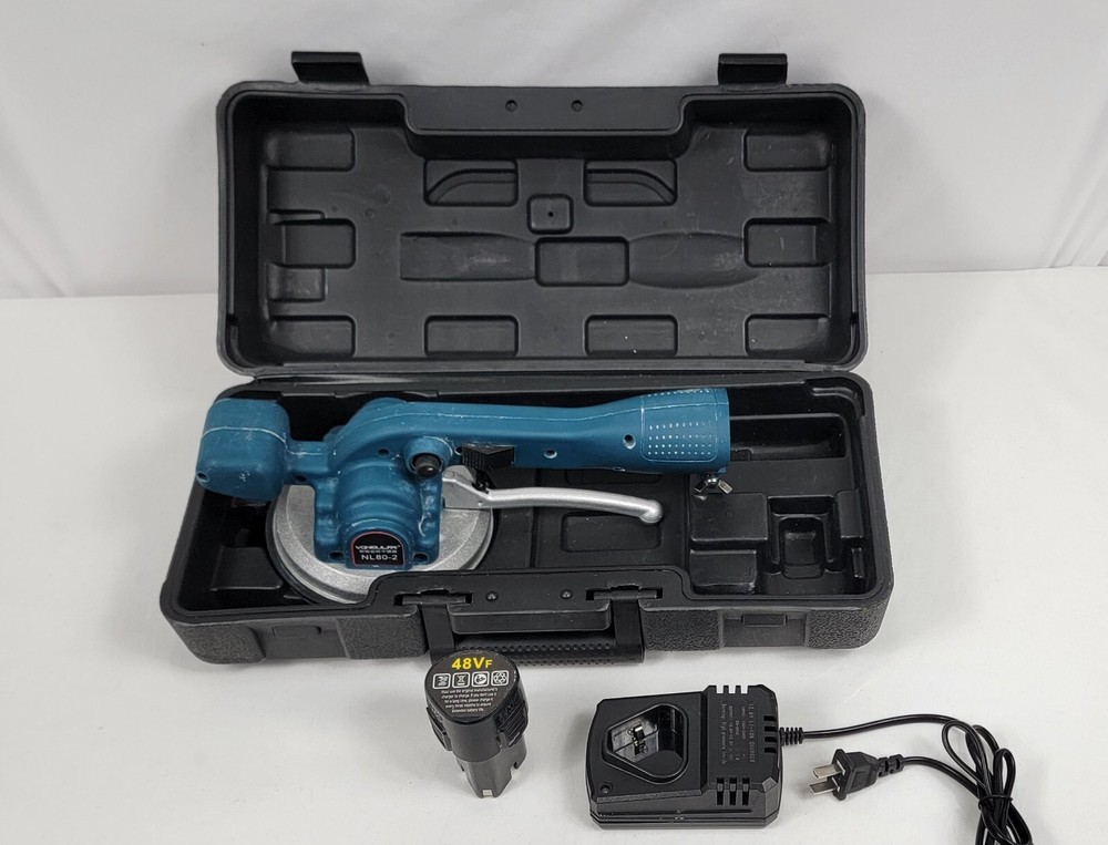 Handheld Tile Automatic Leveling Tile Vibrator Machine w Charger And Case