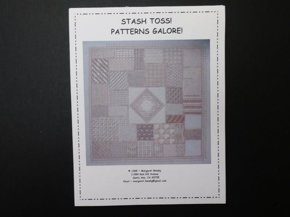 Stash Toss by Margaret Bendig (DL37)  Counted Needlepoint Pattern