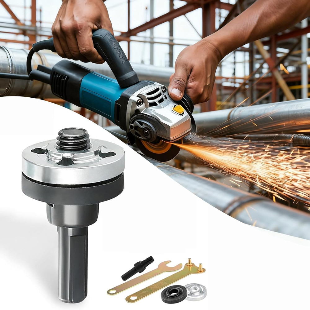 2PCS Angle Grinder Adapter Kit, Drill to Grinder Conversion Connector Set for...