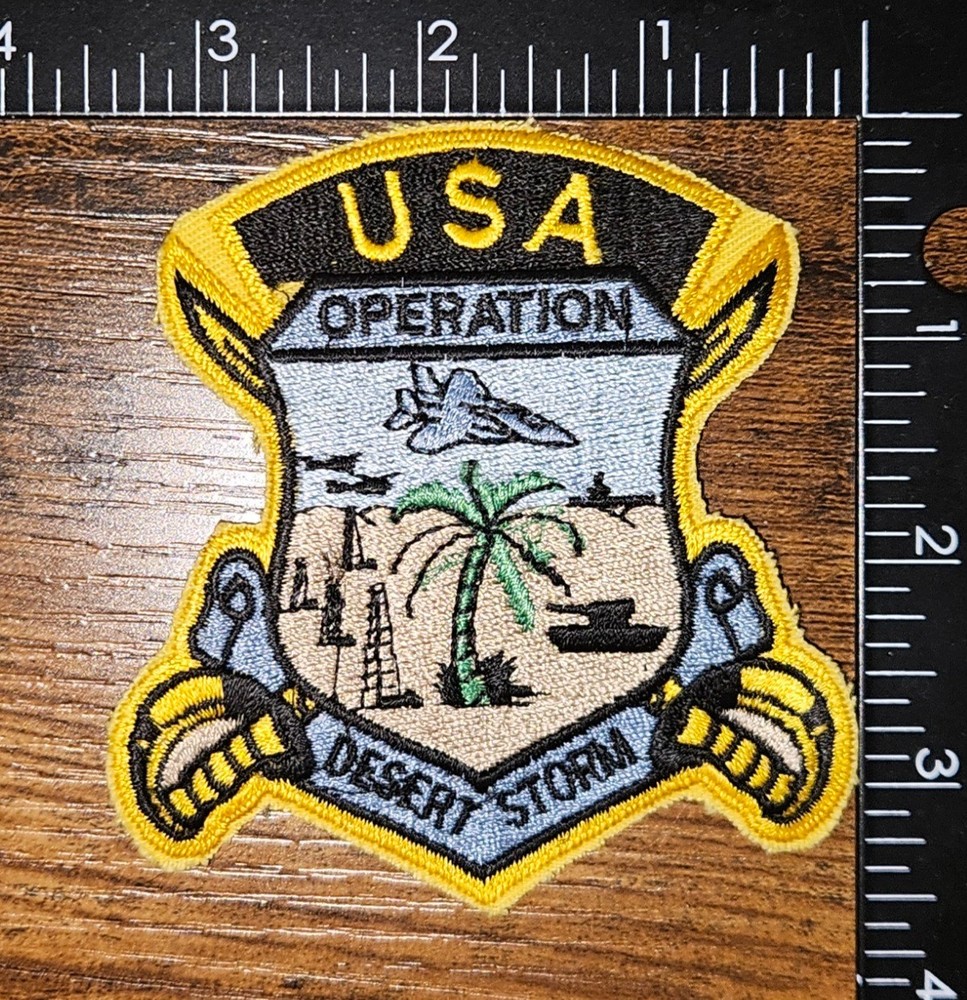 USA Armed Forces Military Operation Desert Storm Patch