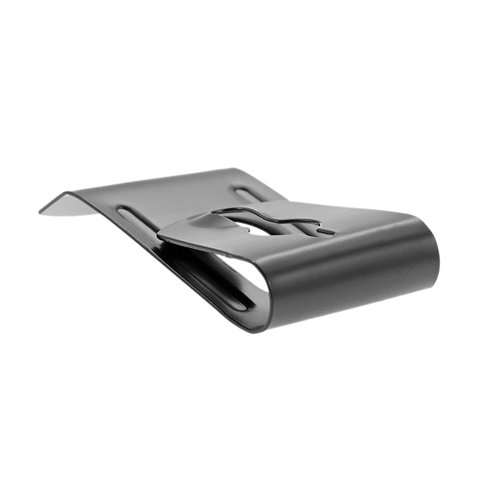 5Pcs 34*18mm Black Holster Sheath Belt Clip Clasp Spring Buckle Hook Practical