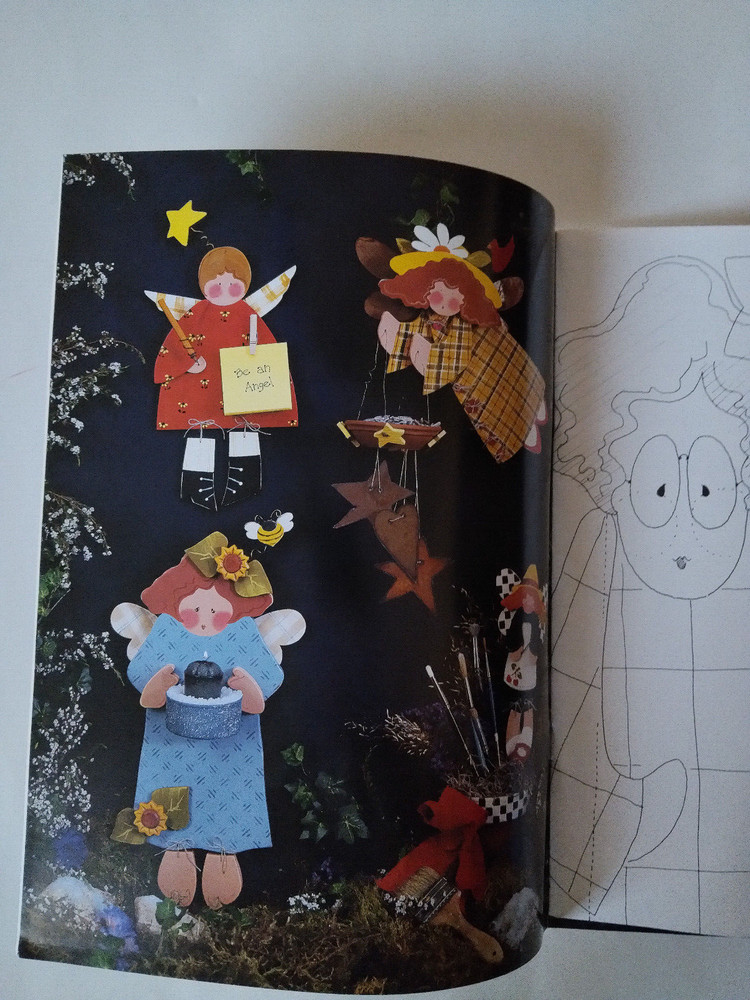 Angel on My Shoulder, craft patterns booklet