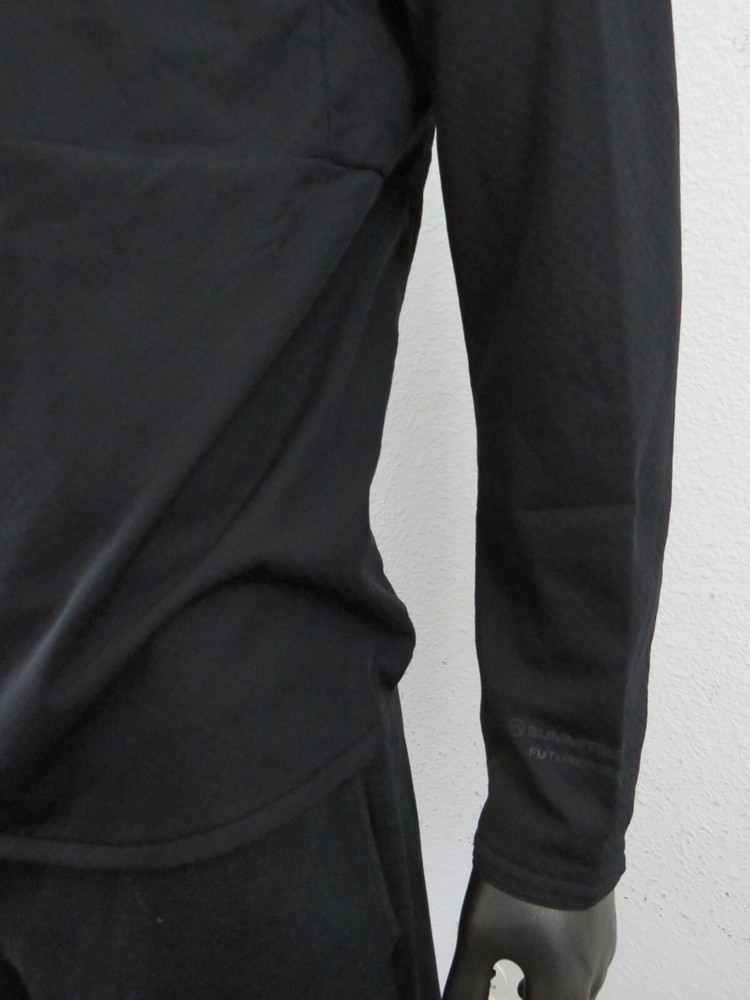Mens North Face Summit 1/2 Zip Futurefleece Fleece Sweater Pullover Jacket Black