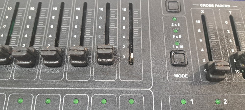 Elation Stage Setter 8 16CH DMX Lighting Controller Dimmer Console FOR PARTS