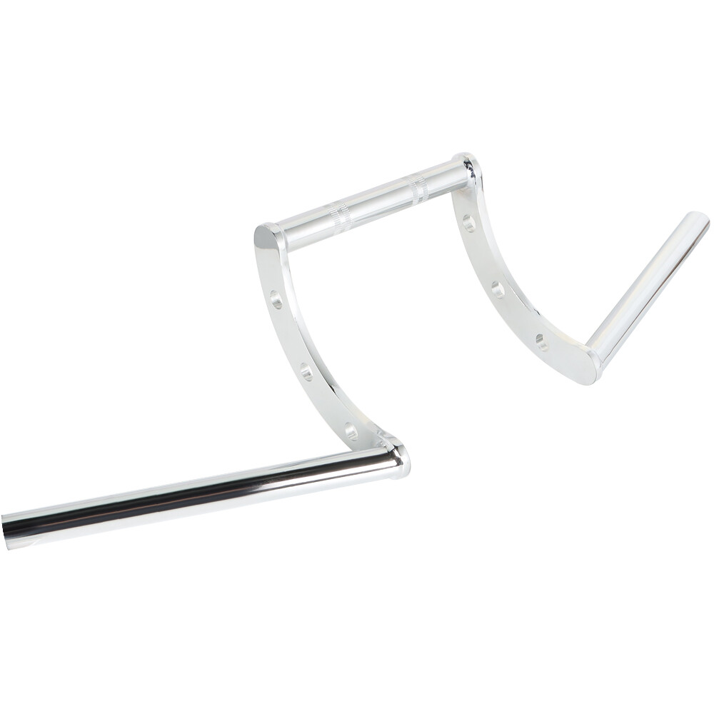 Chrome 22mm 7/8" Motorcycle Z Bars Handlebar Handlebars For Custom Chopper