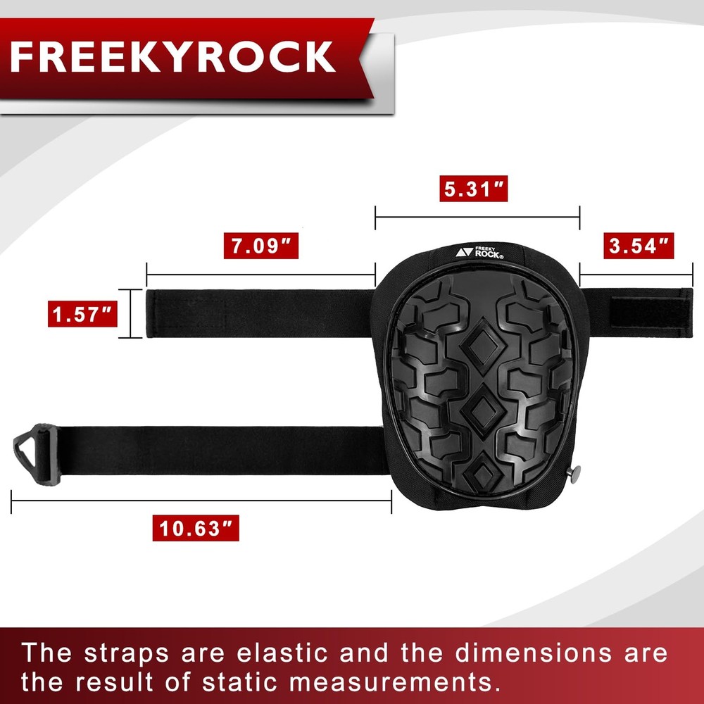 Professional Knee Pads for Work Construction with Heavy Duty Cap Foam Padding