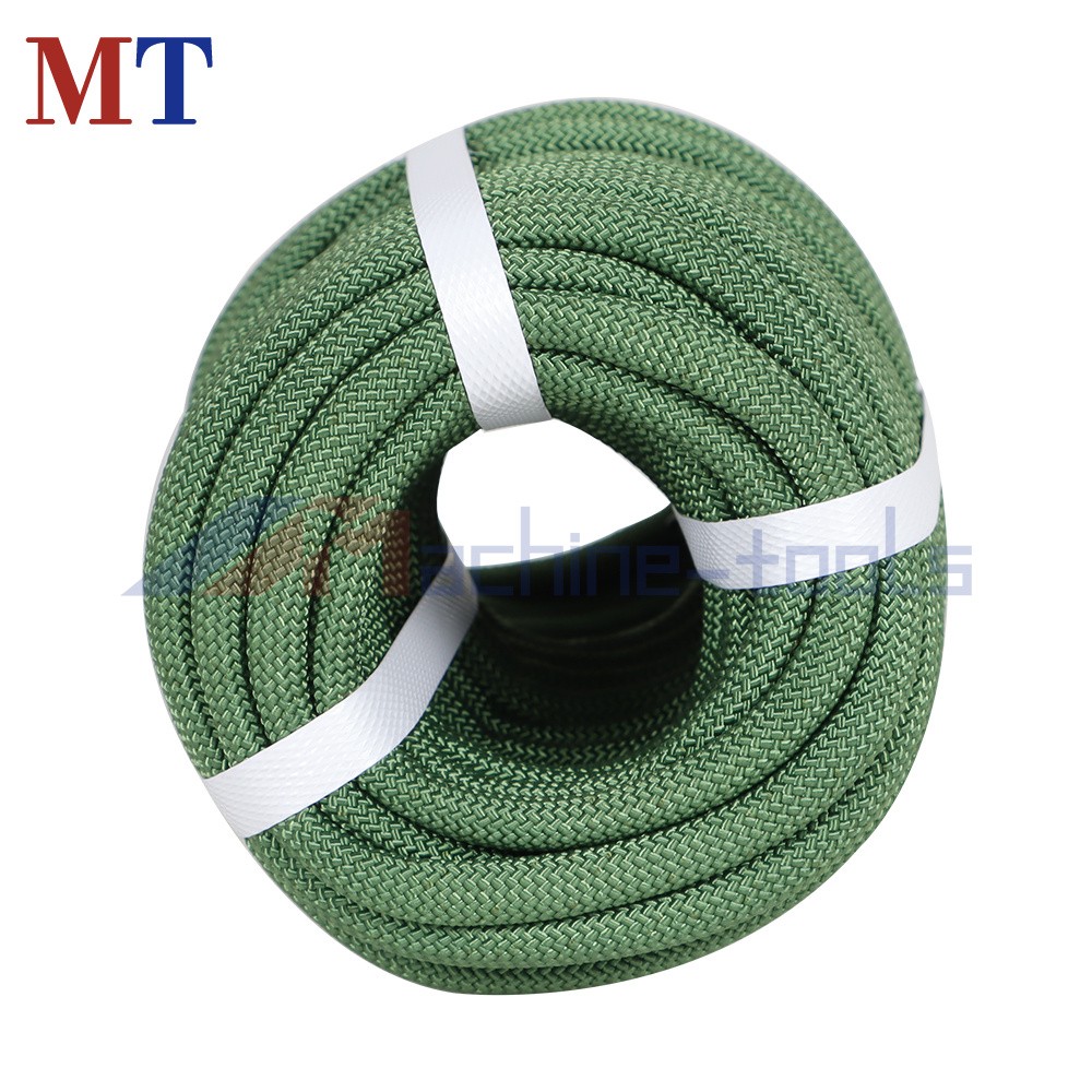 Strong Pulling Rope Braided Polyester Rope 3/8" × 100' 3520Lbs (Armygreen)