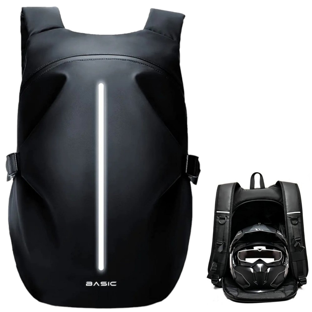 Motorcycle Backpack Waterproof Helmet Backpack for Men Motorcycle Large Capacity