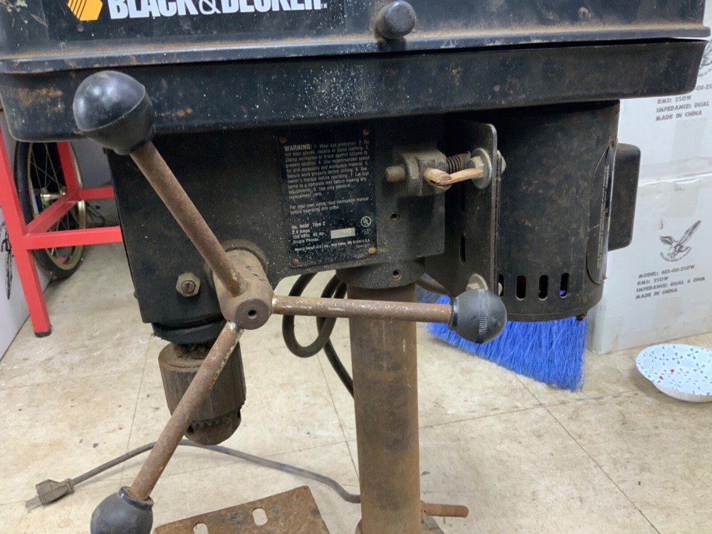 black and decker 9400 type-2 drill press