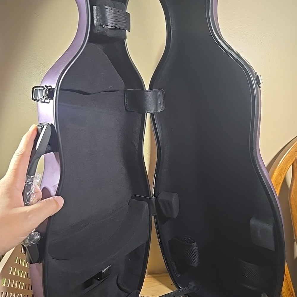 VIOLIN CASE-Cello Shaped Full Size Durable Super Light